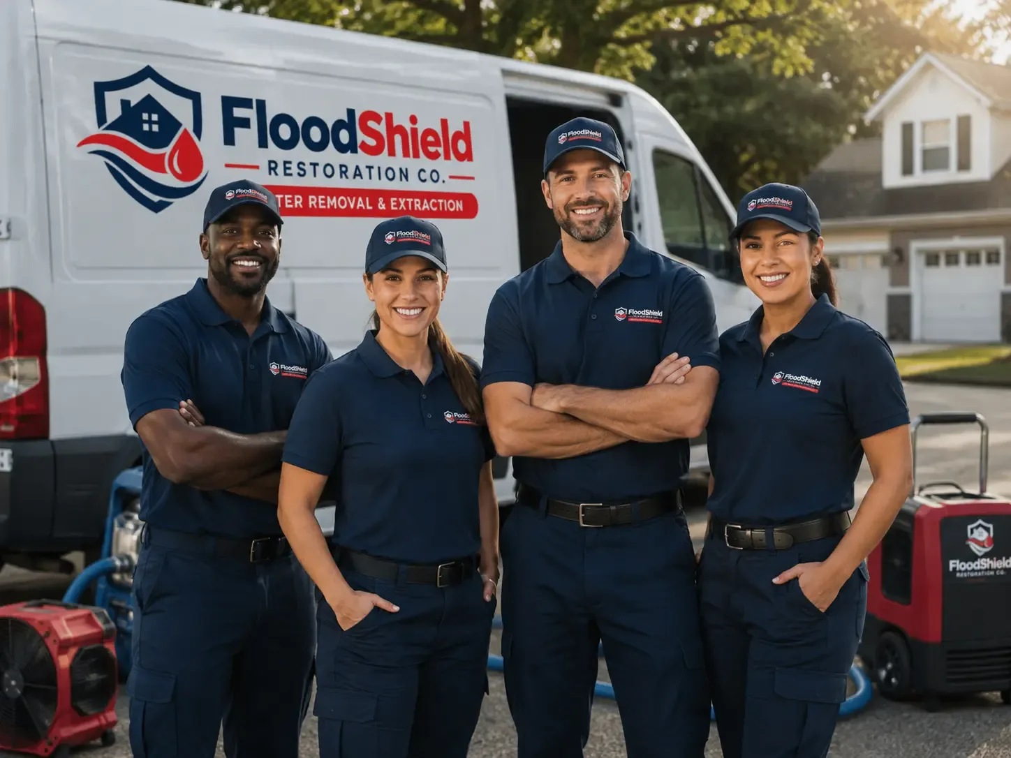 Flood Damage Restoration company in Whitesboro, OK