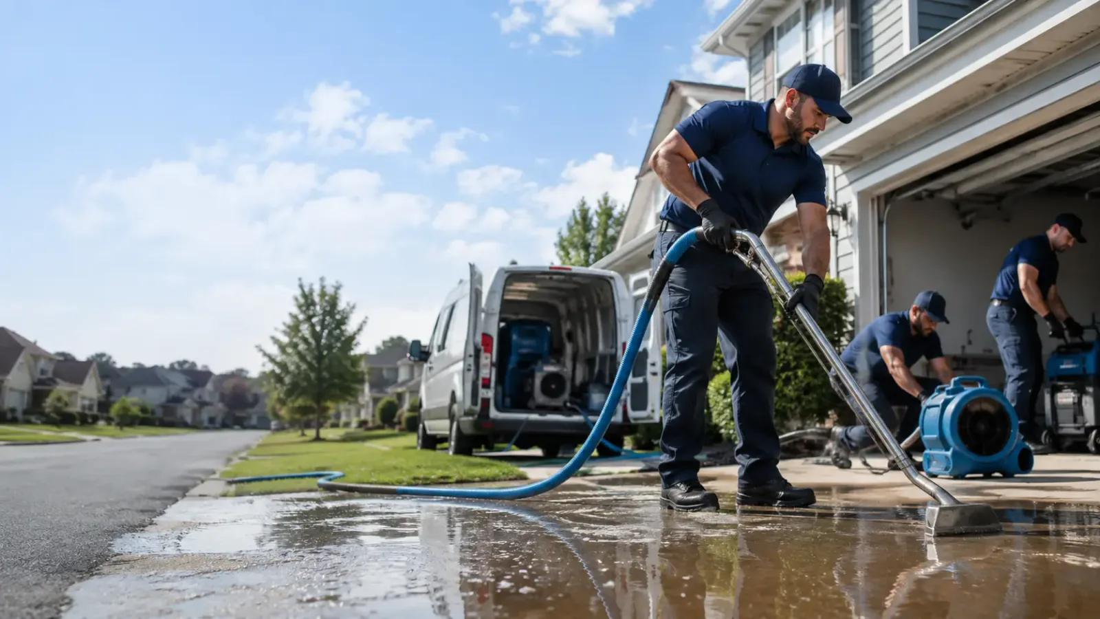 Flood Damage Restoration in Whitesboro, OK